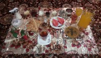 سفره افطاری ما