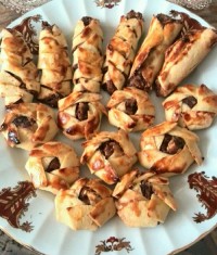 نان خرمایی با خمیر فیلو