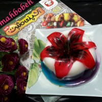 ژله به شکل گل لیلیوم