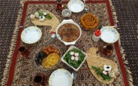 سفره ی افطار