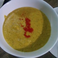 سوپ سیب زمینی و سبزیجات (کرمی)