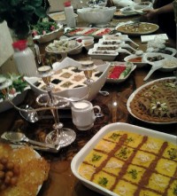 افطاری سومین شب ماه رمضان