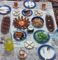 سفره افطارما... بیاین ببخشیم وبخشیده بشیم...