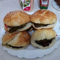 ساندویچ همبرگر