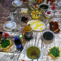 سفره ی افطار