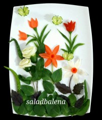 بشقاب سبزیجات