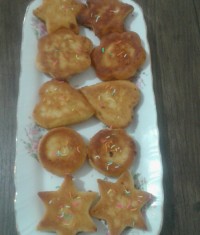 کیک قاشقی من البته با قالب☺