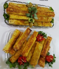 بورک گوشت و قارچ