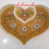 حلوای زعفرونی .