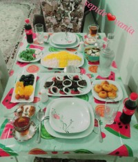 سفره افطارمن