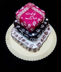 کیک پرتقالی پوک