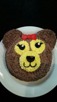 کیک تولد خرسی