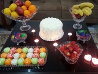 میز اولین سالگرد ازدواجمون❤