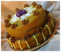 کیک حلوای تولدم تو ماه رمضون