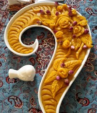 حلوای زعفرونی من برای افطار