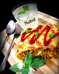 لازانیای ماکارونی وپنیر