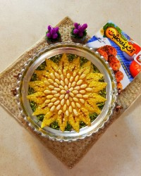 سلام!شیرینی آفتابگردان یا نان شربتی!