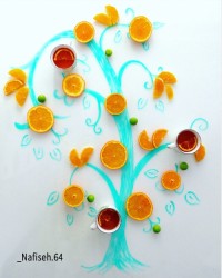 چای داغ پرتقال