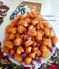 شیرینی بامیه افطاری