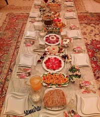 سفره افطار من