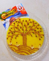 تزیین شله زرد