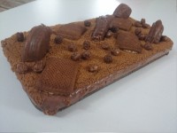 چیزکیک فندقی