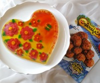 ژله گلدار