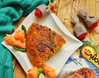 ته چین گوشت و بادمجان