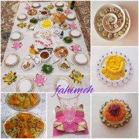 سفره ی مهمانی افطار
