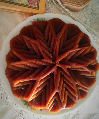 حلوا با آرد گندم