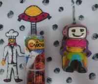 چیز کیک با قالب طرح دار