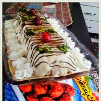 پلمبیر یا پارفه بستنی (بستنی آناناس بدون ثعلب)