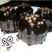 کیک شکلاتی بدون فر