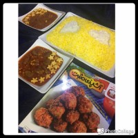 خورشت قیمه و پلو زعفرانی