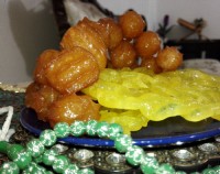 زولبیا و بامیه طبق دستور پاپیون