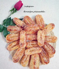 شیرینی زبان با خمیر هزارلا