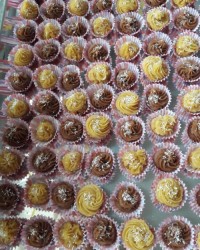 حلوای شیر شکلاتی