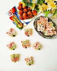 نان پنجره ای سه رنگ