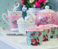 کاپ کیک ساده وانیلی