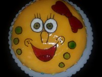 کیک تولد دختر گلم