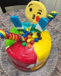 کیک تولد کار دخترم