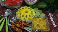 کباب مرغ چوبی