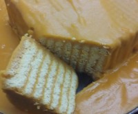 کیک یخچالی پرتقالی