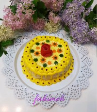 کیک سالاد الویه