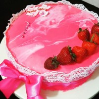 تزیین کیک با گیپور خوارکی??