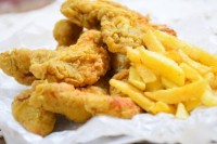 مرغ سوخاری با سس پرتقال
