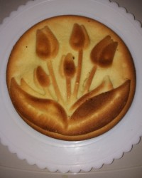 کیک هل وگلاب