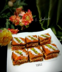 کیک یخچالی هویج