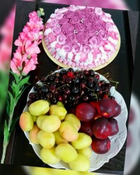 کیک خامه ای باژله بریلو