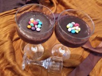 پودینگ شکلات خامه ای